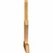 Ekena Millwork Richland Rough Sawn Timber Gable Bracket, Western Red Cedar, 84"W x 31"H x 2"D x 4"F, 9/12 Pitch GBW084X31X0204RIC00RWR - alternate 4